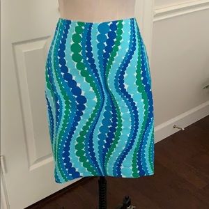 Talbots Multi Color Skirt